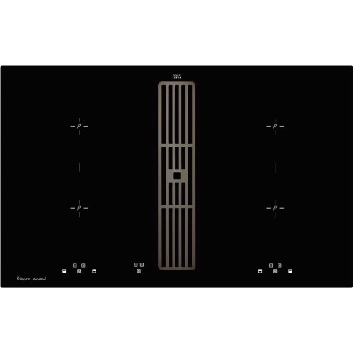 Индукционная стеклокерамич. панель Kuppersbusch KMI 8500.0 SR Black Chrome