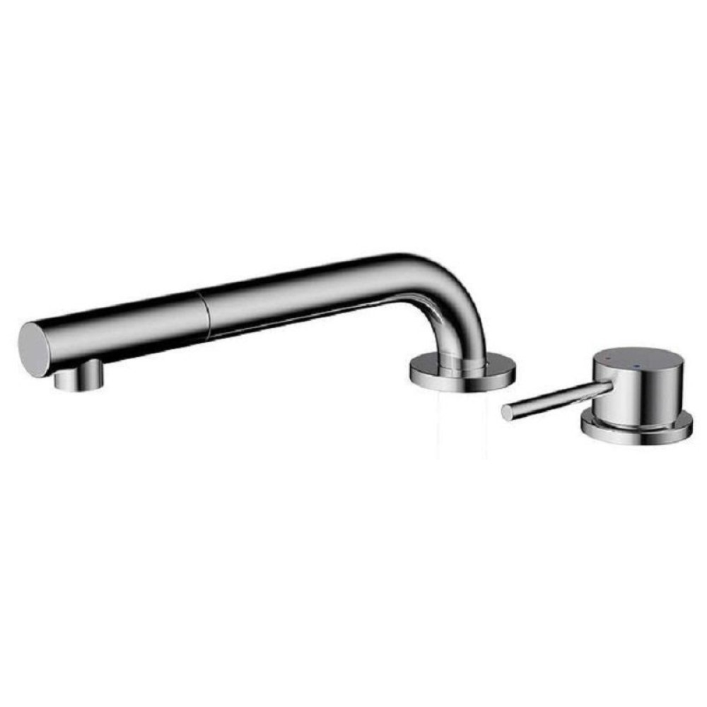 Смеситель Omoikiri Nara 2 Plus-BN латунь/нержавеющая сталь