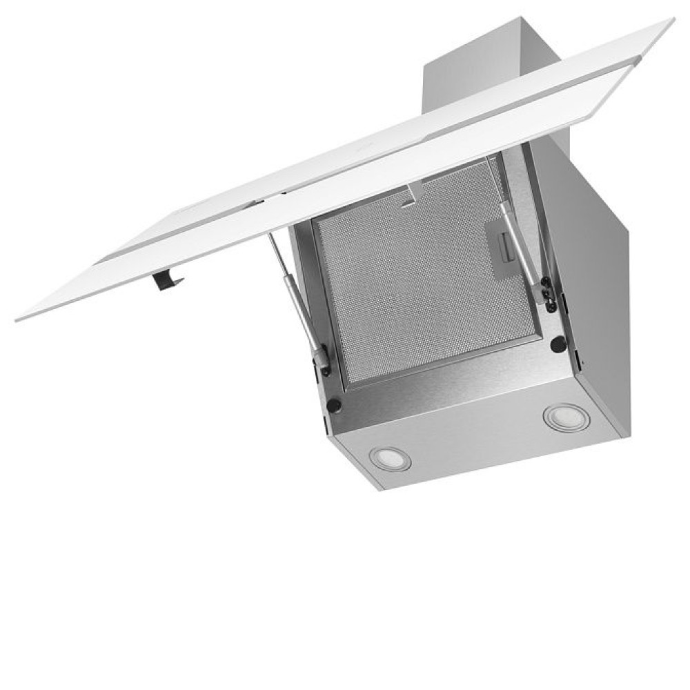 Вытяжка Maunfeld Mersey 90 белый\вставка сатин