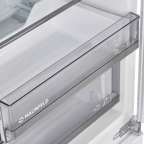 Холодильник MAUNFELD MBF17754NFWHGR LUX Inverter