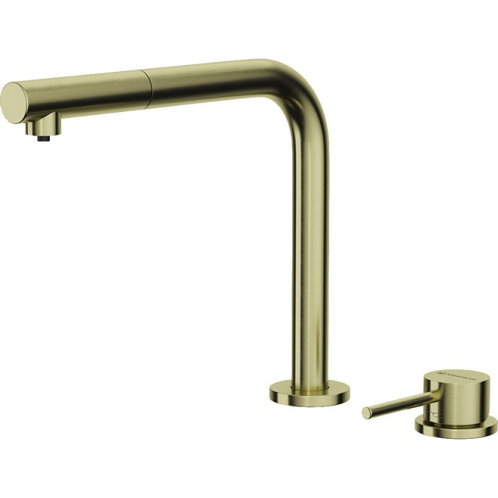 Смеситель Omoikiri Nara 2 Plus-S-LG латунь/светлое золото (4994487)