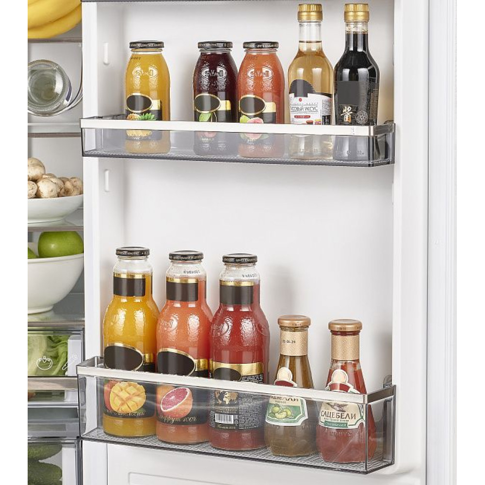 Холодильник MAUNFELD MBF17754NFWHGR LUX Inverter