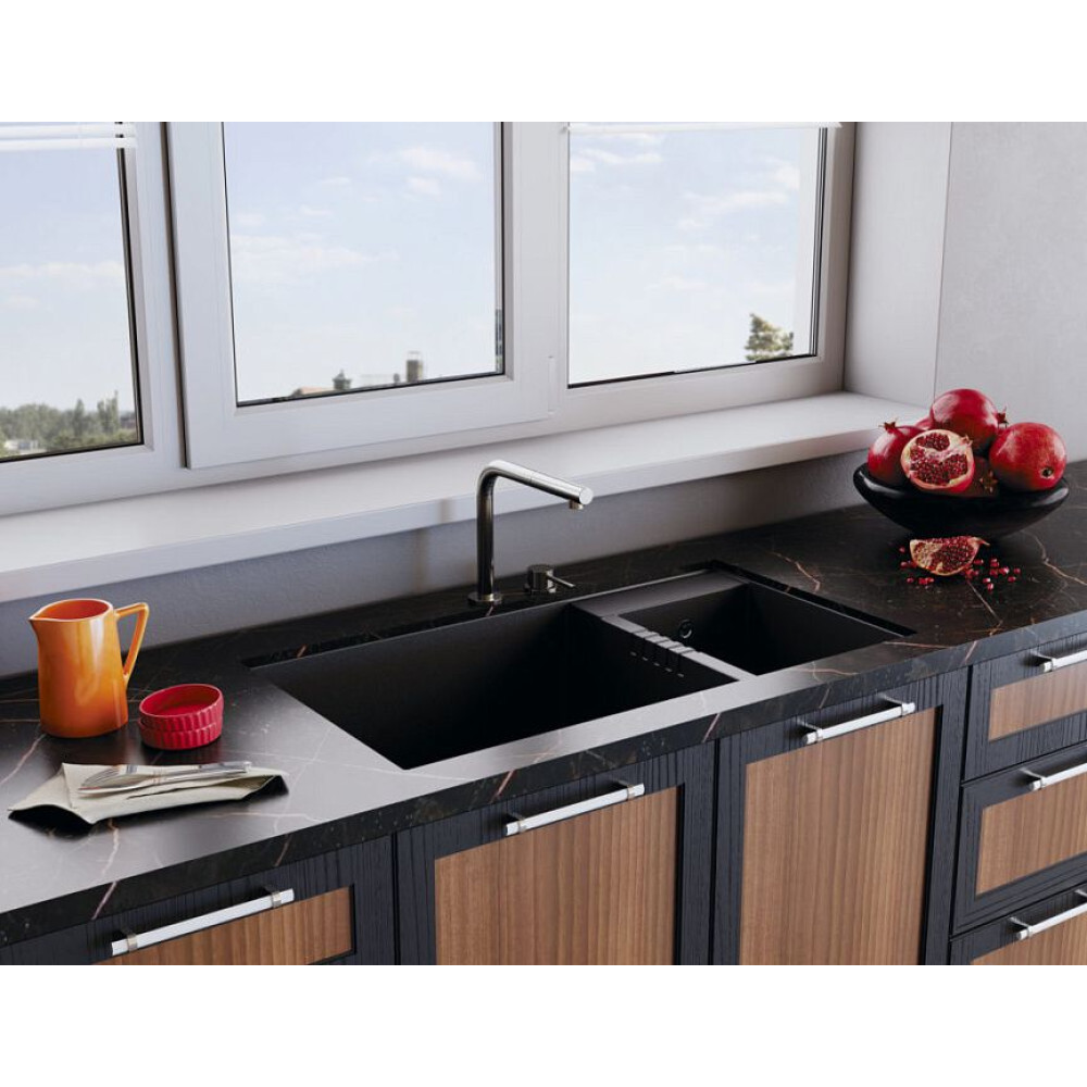 Мойка Omoikiri Tedori 85-2-U-ES Tetogranit/эспрессо