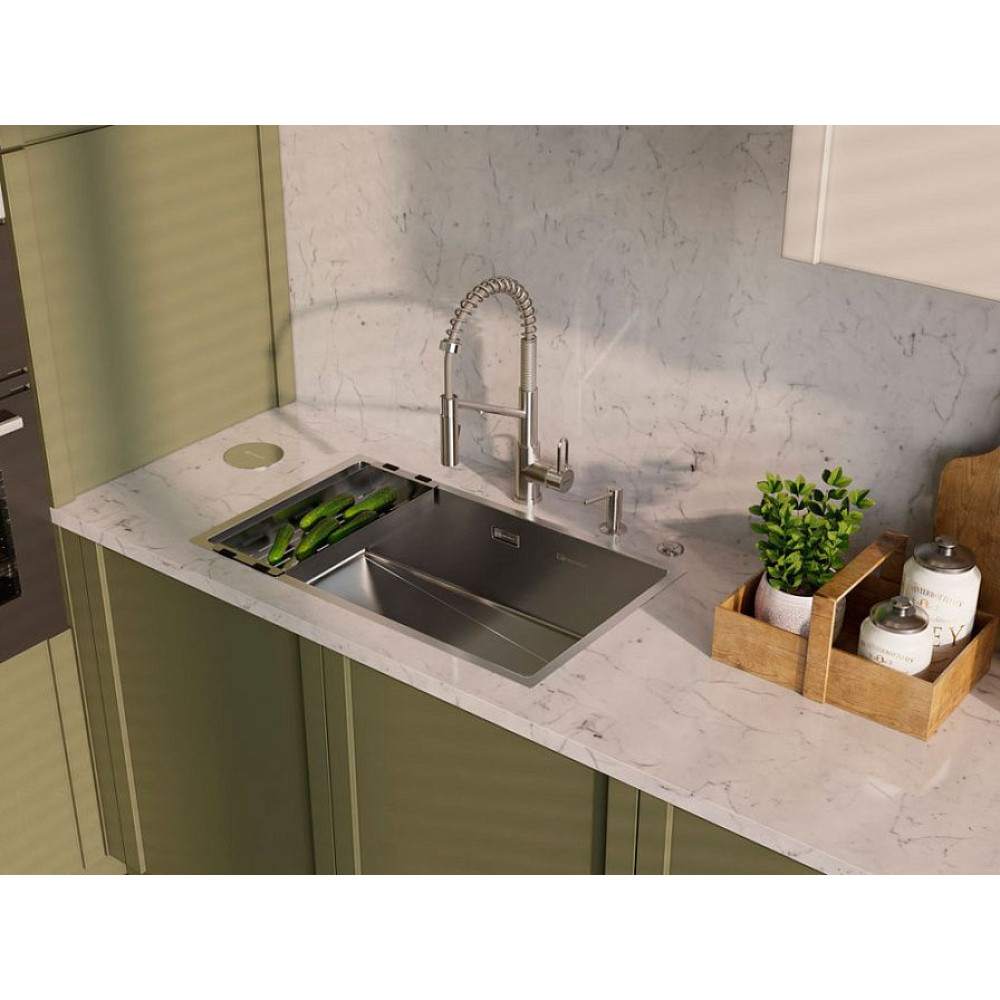 Кухонная мойка OMOIKIRI Taki 74-U/IF-IN Side(арт.4993170)