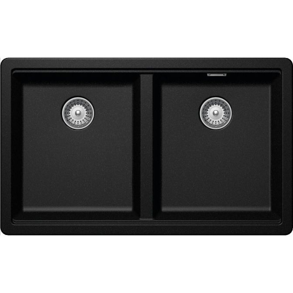 Мойка SCHOCK Greenwich 80-2 Cristadur (подстольный монтаж) магма