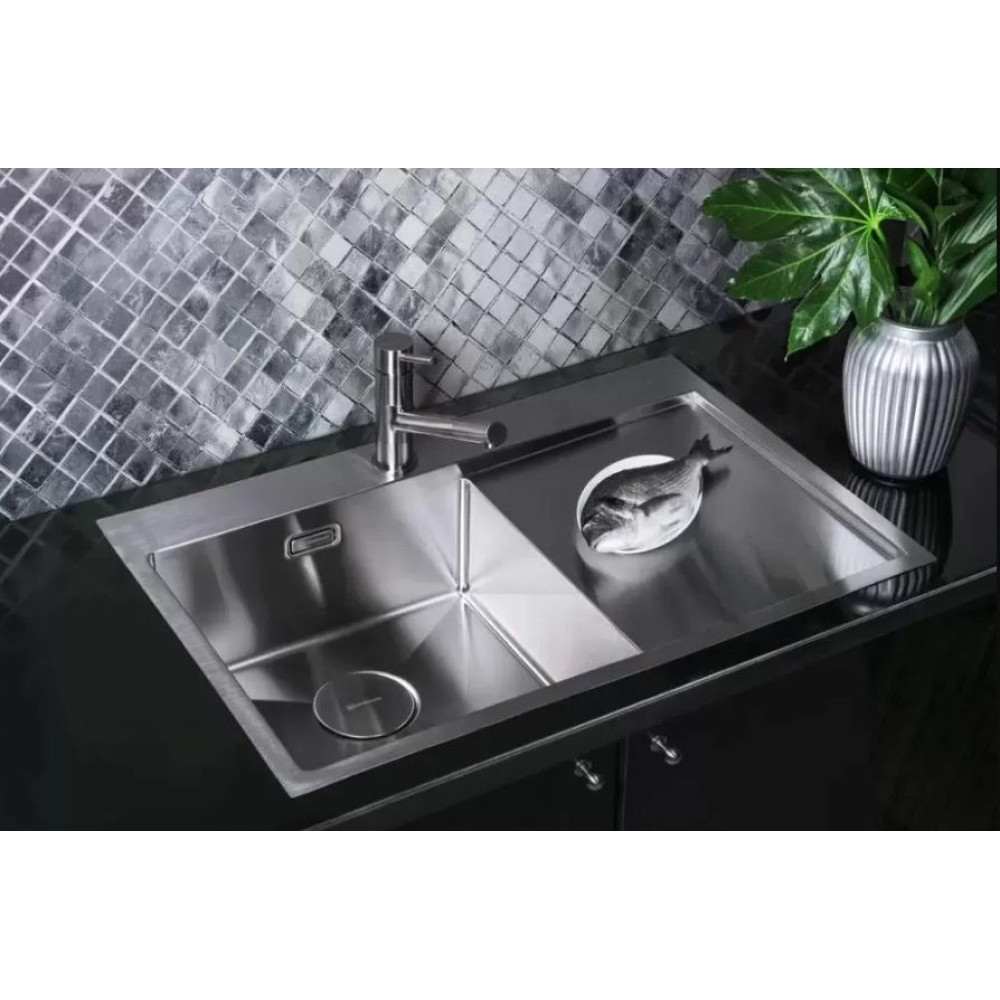 Мойка Akisame 78-IN-L нерж.сталь/нержавеющая сталь(арт.4973060)