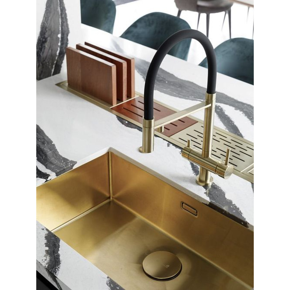 Смеситель OMOIKIRI Kanto-PVD-LG(арт.4994014)