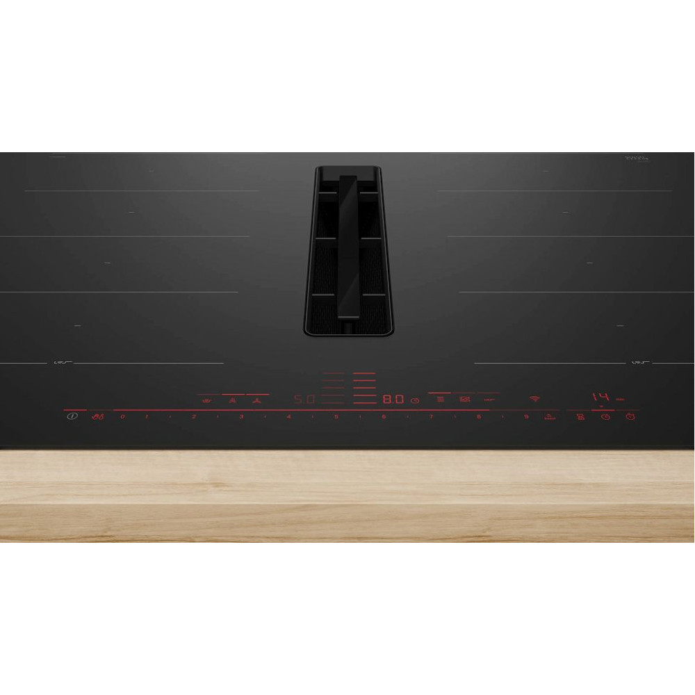 Индукционная стеклокерамич. панель с вытяжкой Bosch PXX89BD56E