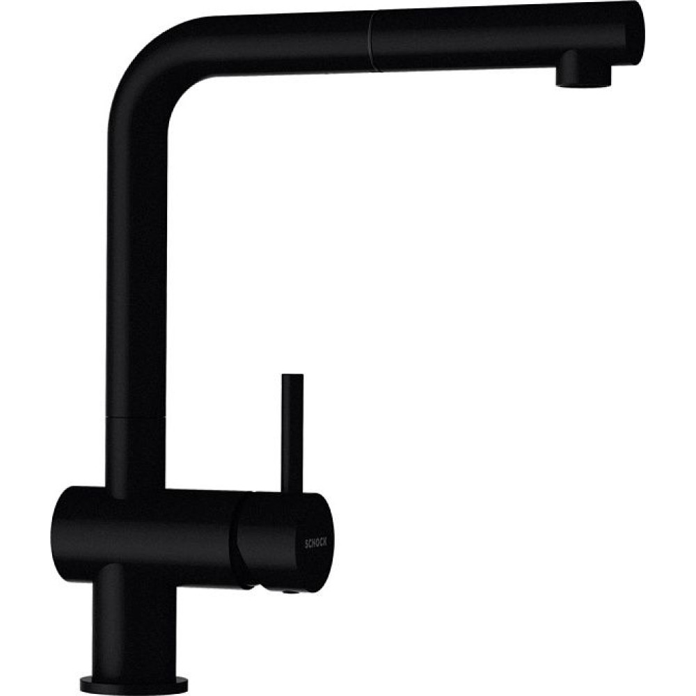 Смеситель SCHOCK Epos-D full color, Cristadur, выдвижной излив пуро