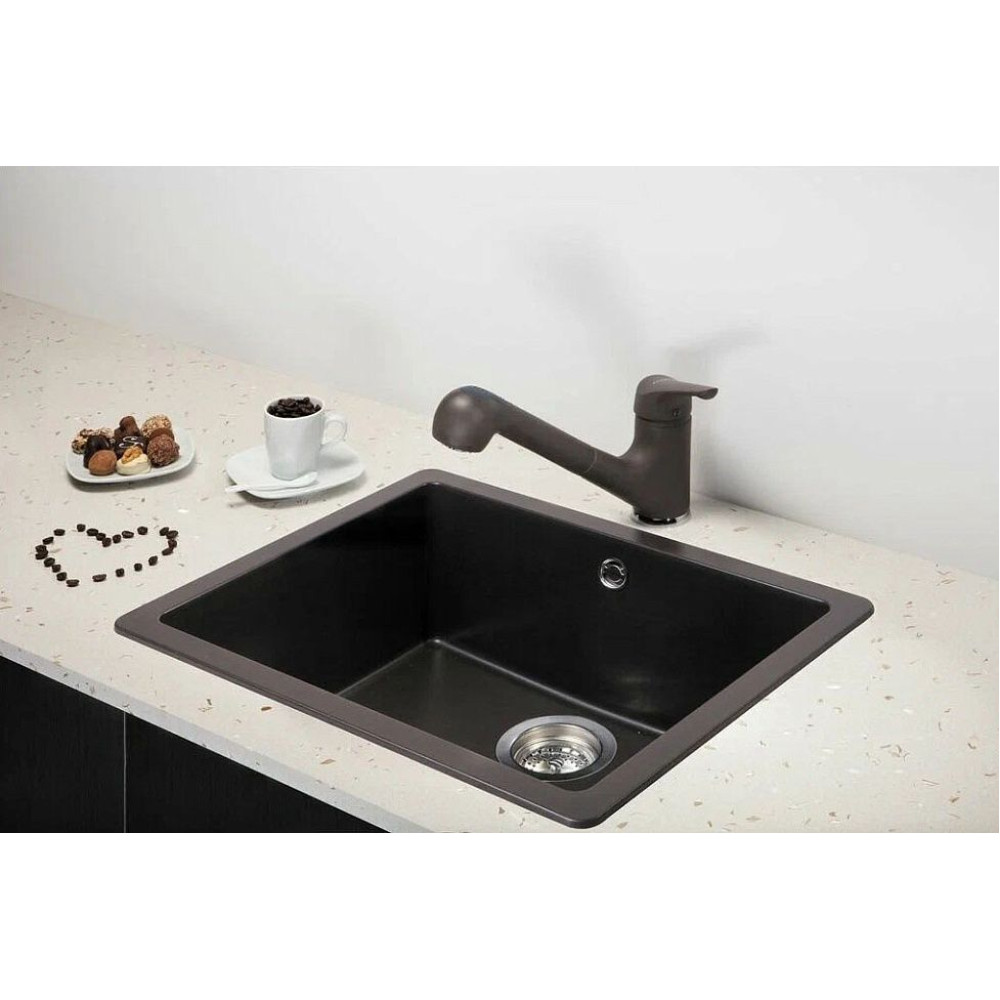 Мойка SCHOCK Quadro 60 (N-100) Cristalite 550x430 альпина