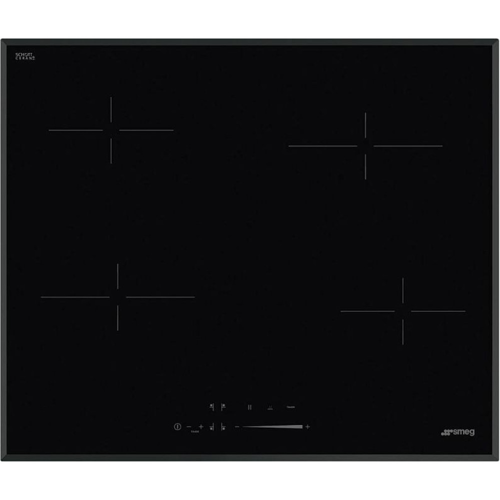 Стеклокерамическая панель Smeg SE464TD