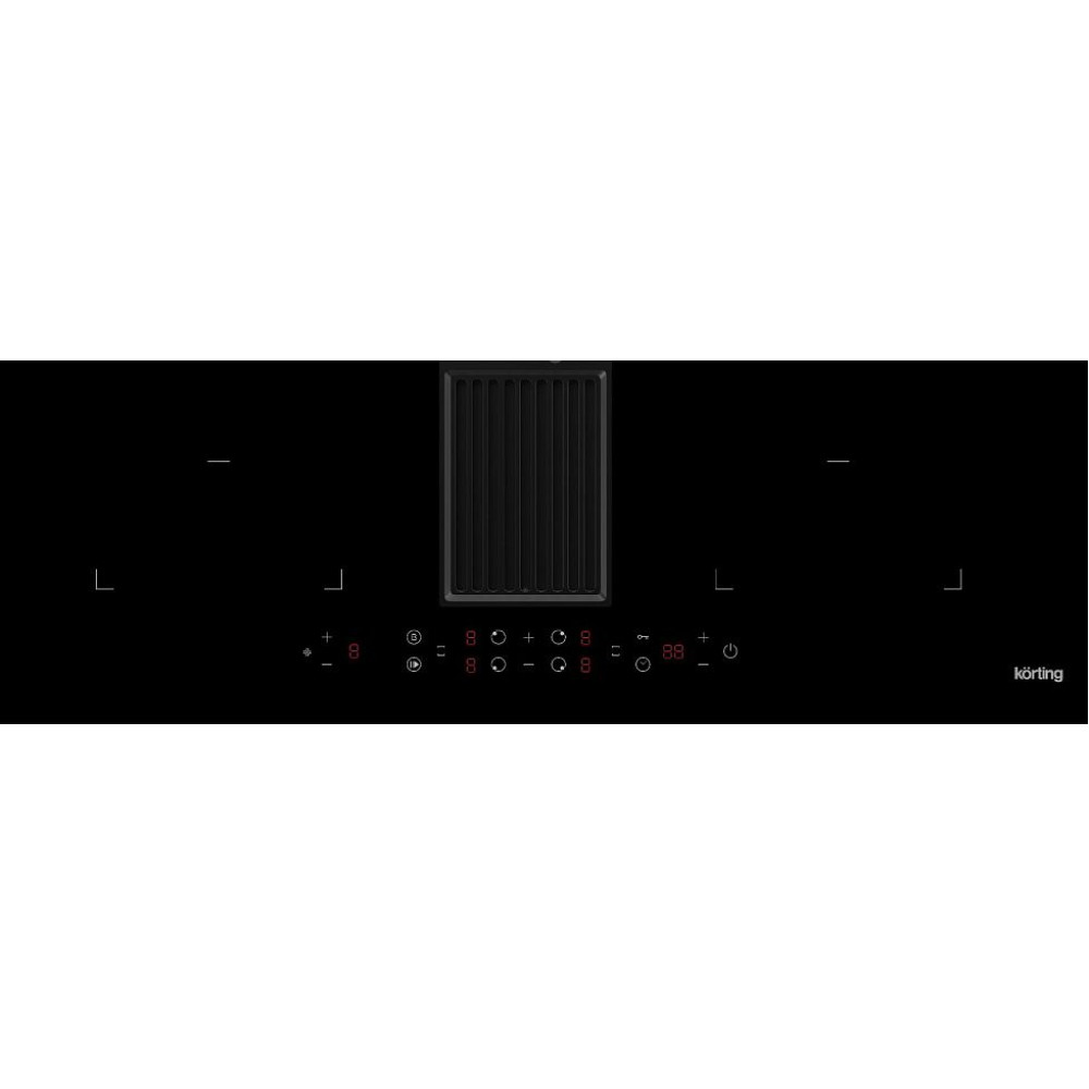 Варочная панель с интегрированной вытяжкой Korting HIBH 84980 NB