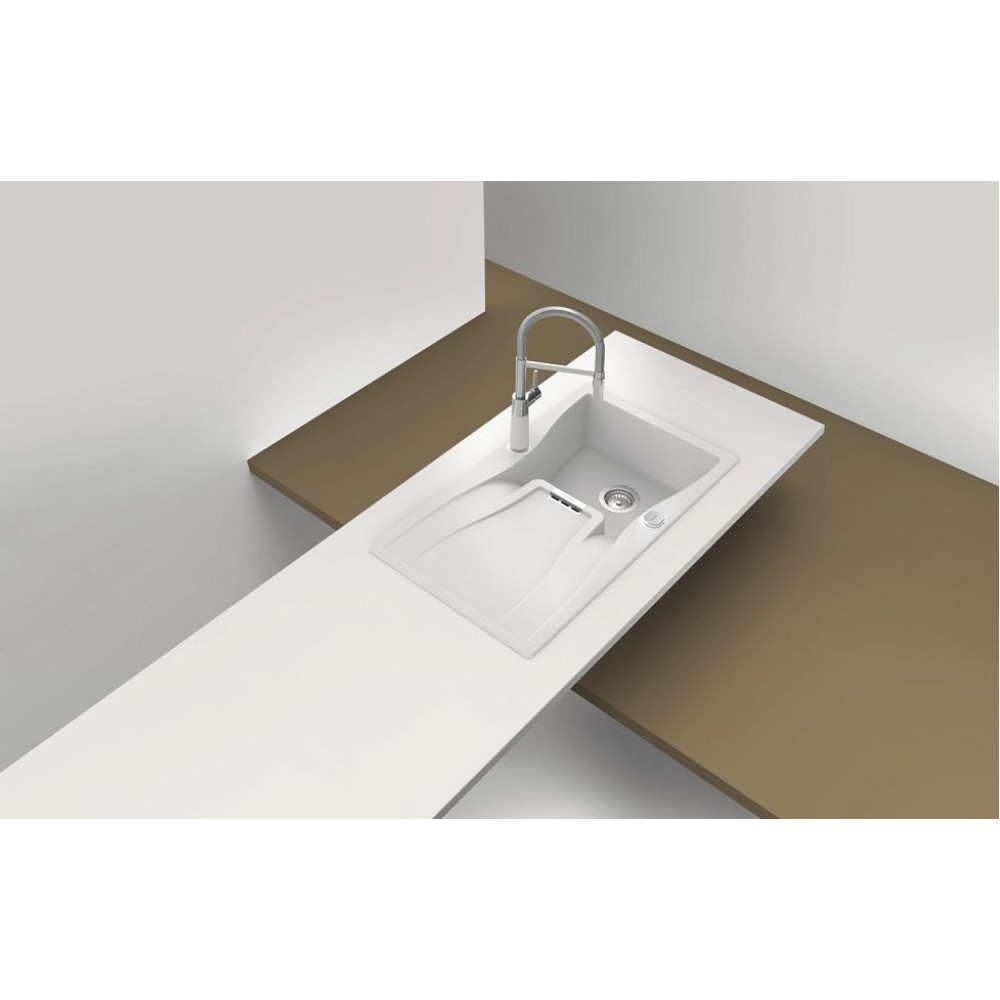 Мойка SCHOCK Waterfall 45D (D-100) Cristadur 860х500 магма