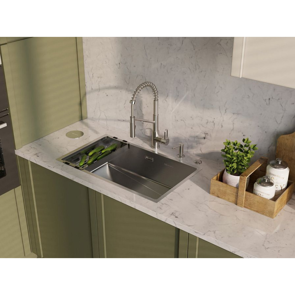 Кухонная мойка OMOIKIRI Taki 74-U/IF-GB Side (арт.4993172)