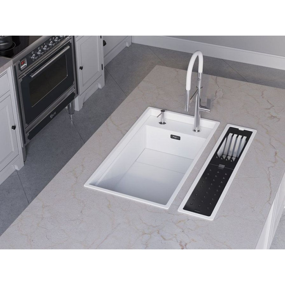 Мойка Kinaru PRO 86-U/I-WH Artceramic/белый(арт.4997026)