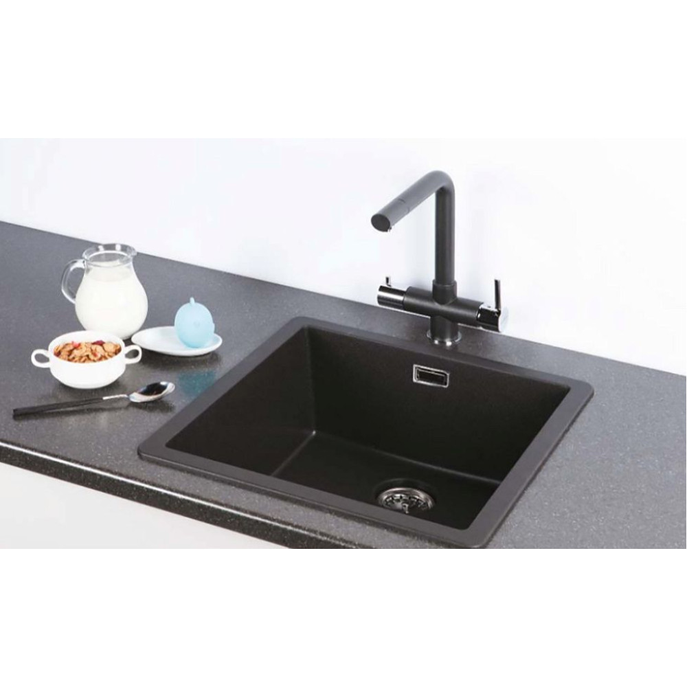 Мойка SCHOCK Greenwich 50 Cristadur 456х456 поларис