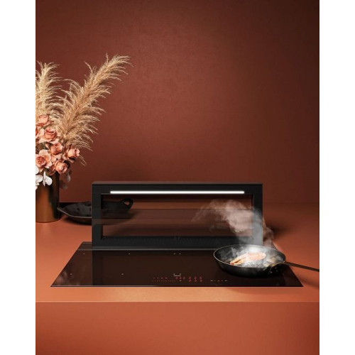 Вытяжка FALMEC LEVEL INVISIBLE VETRO NERO (вытяжка в столешницу, панелируемая)