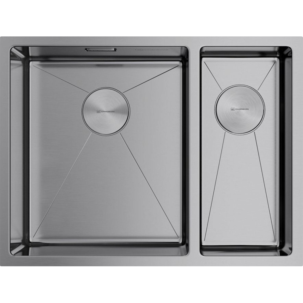 Кухонная мойка OMOIKIRI Taki 58-2-U/IF-IN-L (арт.4993768)