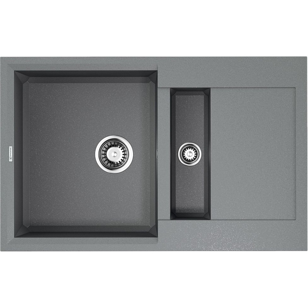 Кухонная мойка OMOIKIRI Sakaime 78-2-GR Tetogranit/leningrad grey