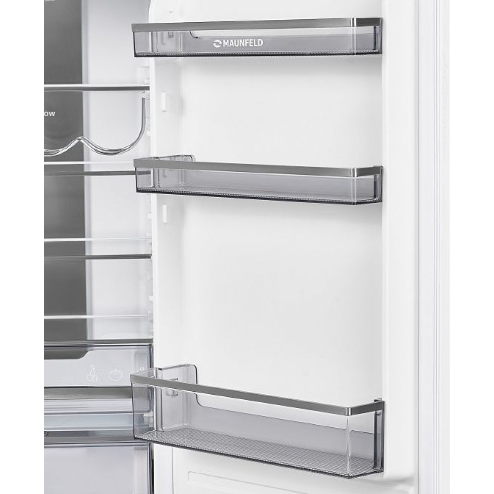 Холодильник MAUNFELD MBF177NFWHGR Inverter