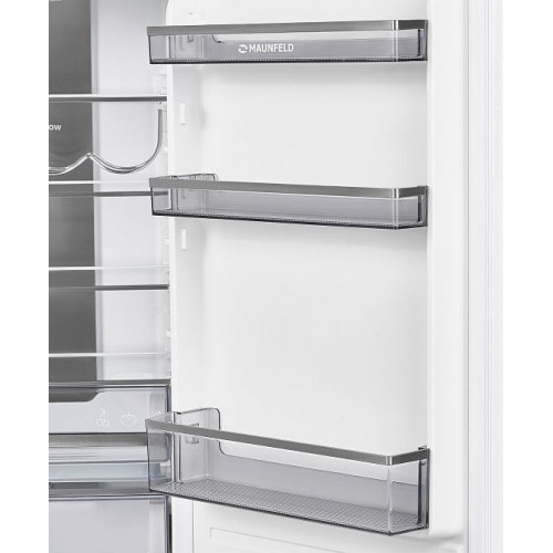 Холодильник MAUNFELD MBF177NFWHGR Inverter
