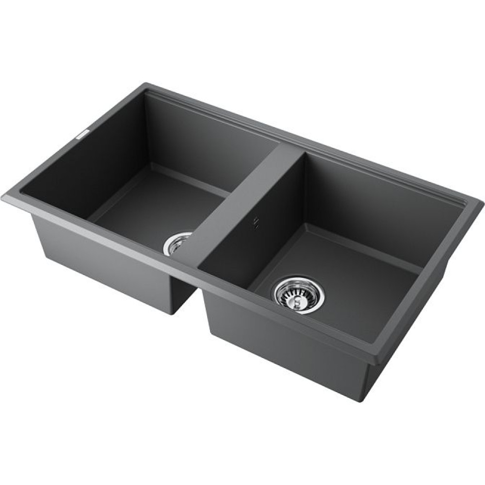 Мойка Omoikiri Tedori 86-2-PL Tetogranit/платина