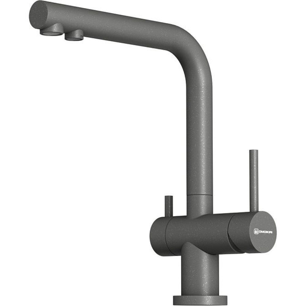 Смеситель Omoikiri Nagano-PL-P латунь/платина