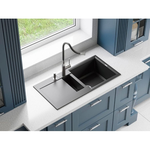 Кухонная мойка OMOIKIRI Sakaime 86-2-WH(арт.4993129)