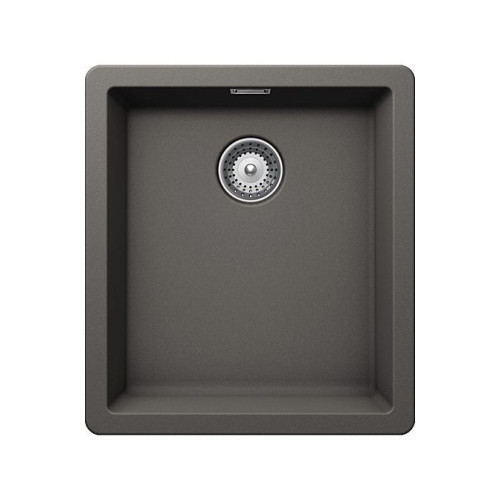 Мойка SCHOCK Greenwich 45 Cristadur 406х456 (подстольный монтаж) серебристый камень