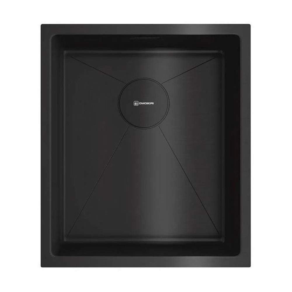 Кухонная мойка OMOIKIRI Taki 38-U/IF-GB нерж.сталь/графит