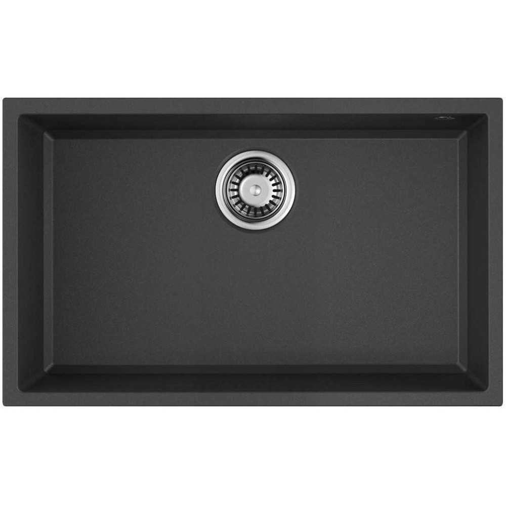 Мойка Omoikiri Tedori 66-U-BL Tetogranit/черный(арт.4993972)