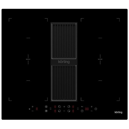 Варочная панель с интегрированной вытяжкой Korting HIBH 68980 NB