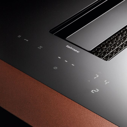 Индукционная стеклокерамич. панель Falmec ZERO EASY 84 MATT (вытяжка+индукция) для рециркуляции