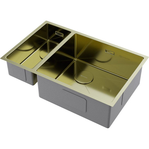 Кухонная мойка OMOIKIRI Taki 69-2-U/IF-LG-R Side(арт.4993184)