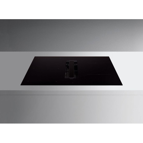 Индукционная стеклокерамич. панель Falmec ZERO EASY 84 VETRO NERO (вытяжка+индукция) для рециркуляции