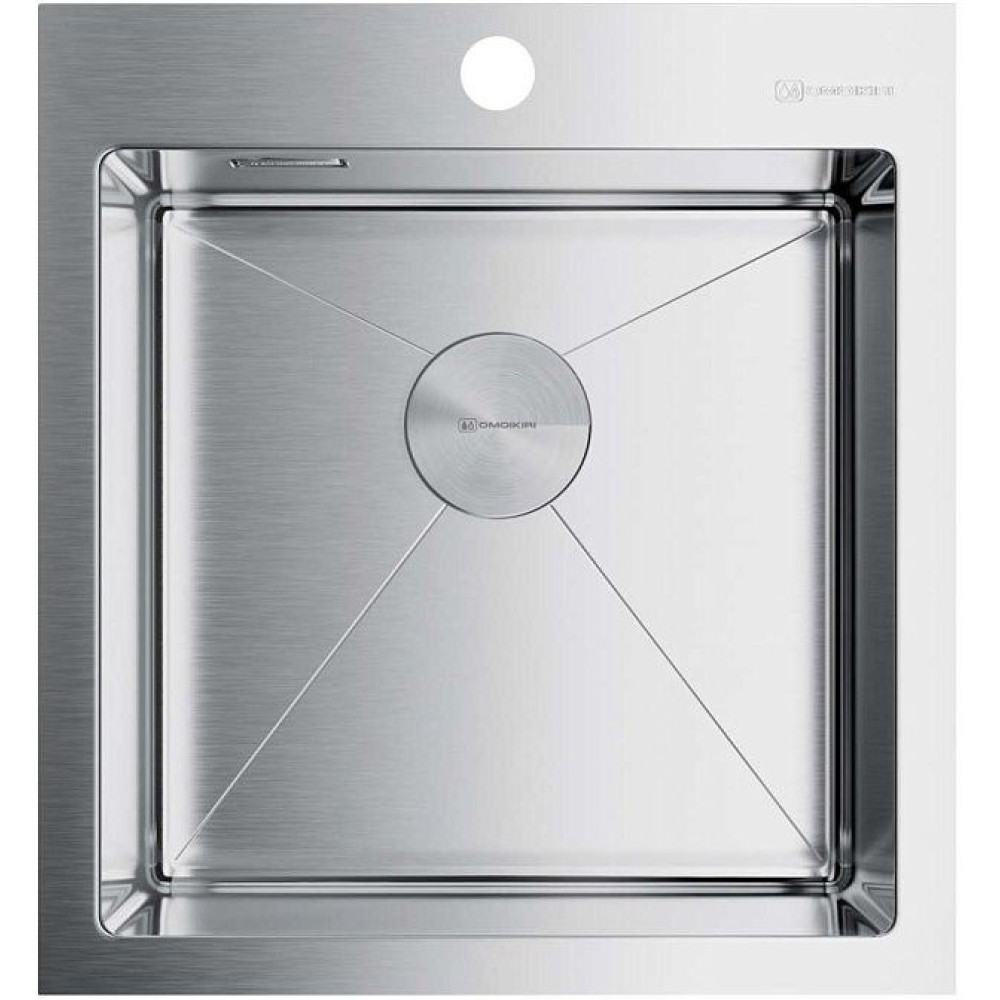 Мойка Omoikiri Akisame 46-IN нерж.сталь/нержавеющая сталь (4973057)