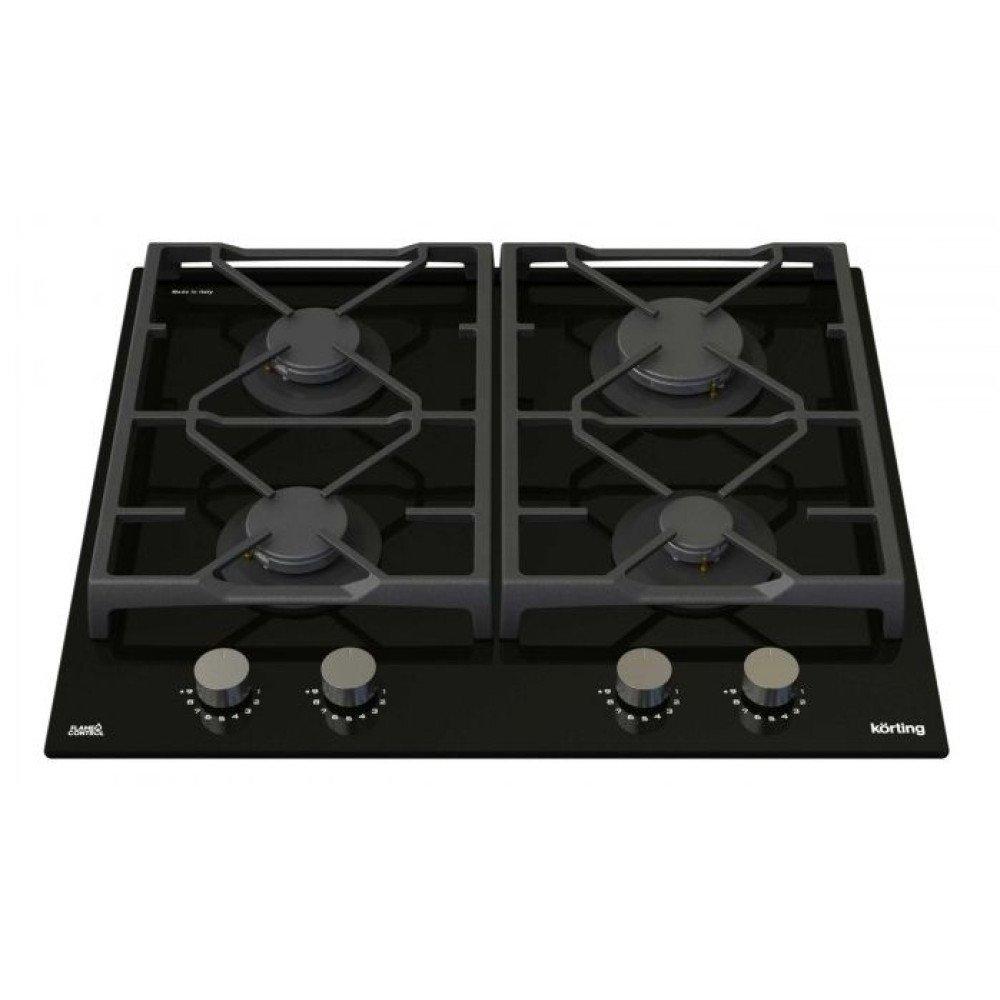 Газовая стеклянная варочная панель Korting HGG 6985 CN FLC