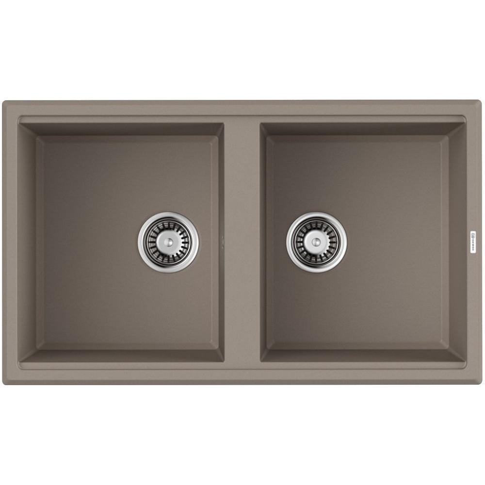 Мойка Omoikiri Tedori 86-2-SA Tetogranit/бежевый