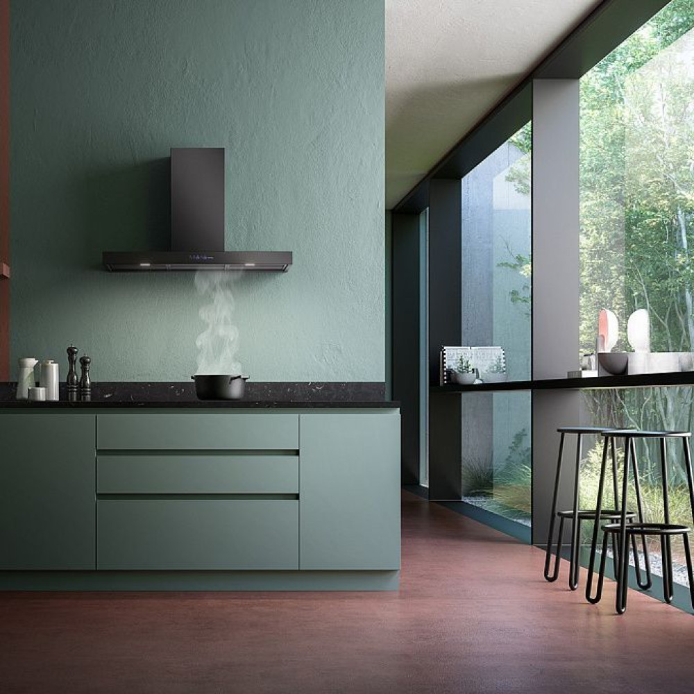 Вытяжка Falmec MERCURIO EVO 90 BLACK Dialog System