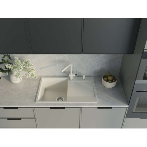 Кухонная мойка OMOIKIRI Daisen 78T-WH(арт.4993522)