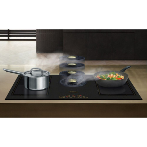 Индукционная варочная поверхность с вытяжкой Kaiser KCT 9365 IEm