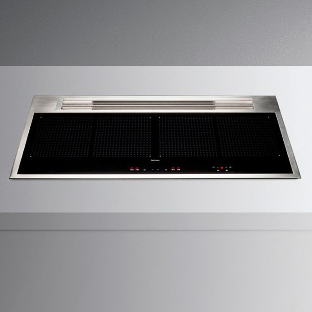 Индукционная стеклокерамич. панель+вытяжка (в столешницу) Falmec SINTESI BLACK