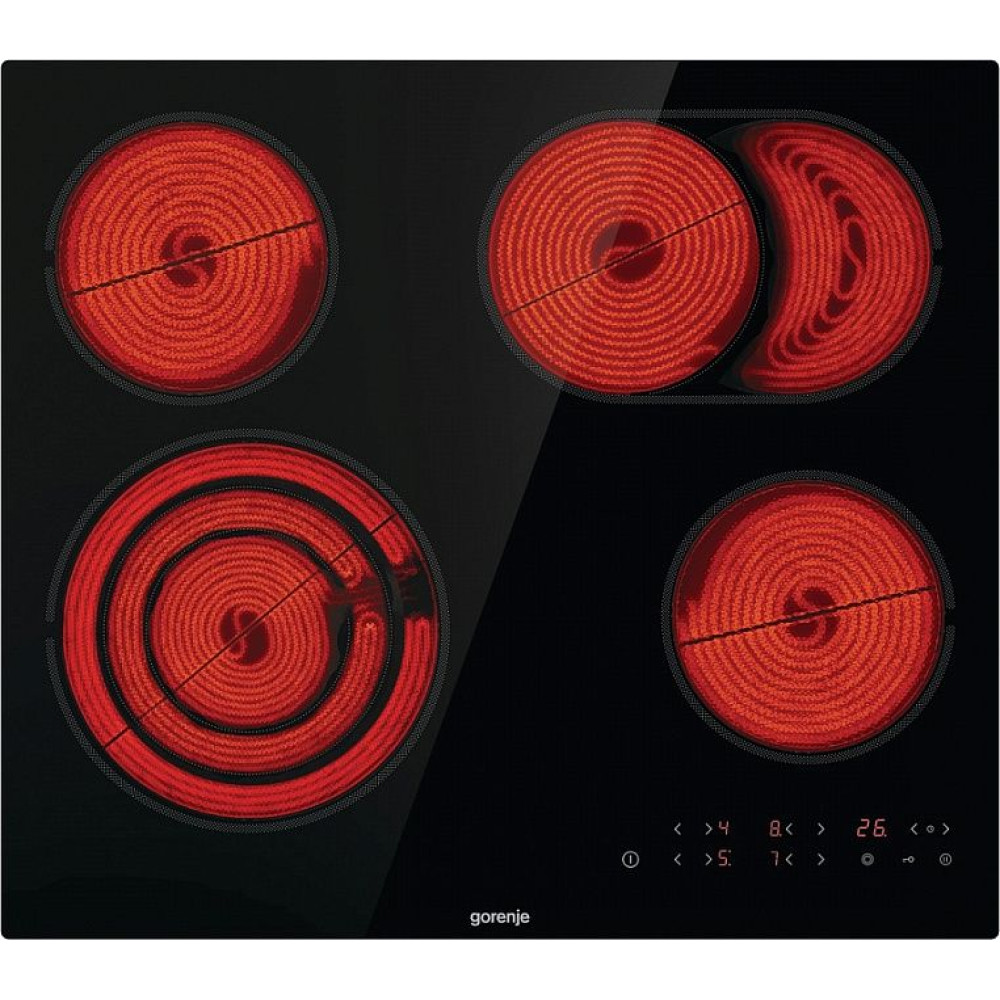 Стеклокерамическая панель Gorenje ECT646BSCE