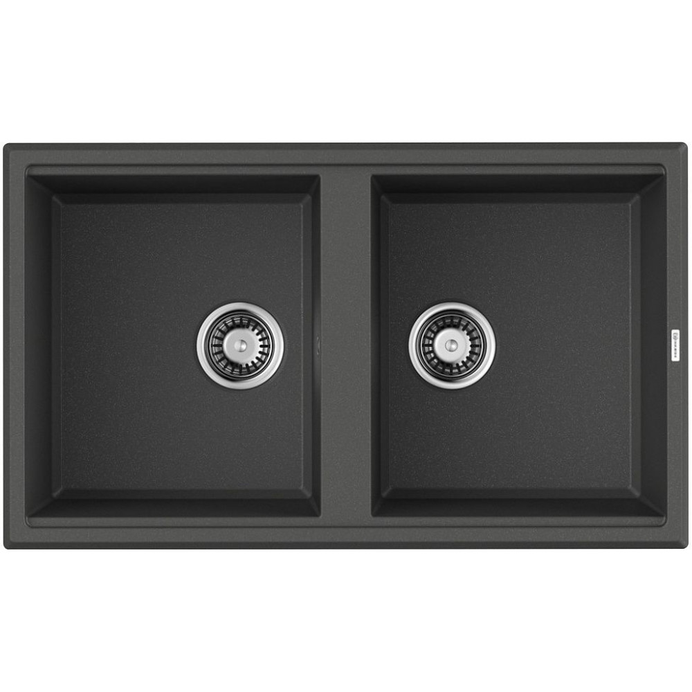 Мойка Omoikiri Tedori 86-2-PL Tetogranit/платина