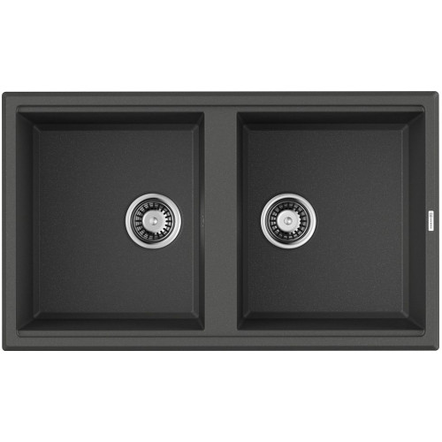 Мойка Omoikiri Tedori 86-2-PL Tetogranit/платина