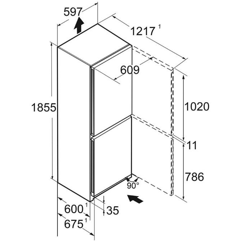 Холодильник Liebherr CNbef 5203-20 001