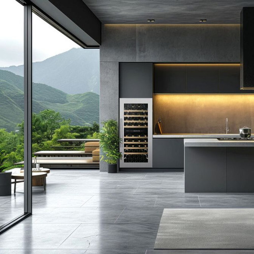 Винный холодильник Dunavox DVS-70.185DSS