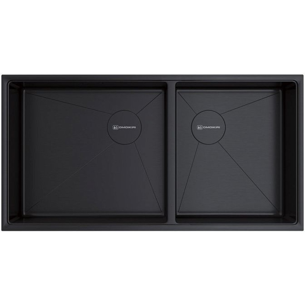 Кухонная мойка OMOIKIRI Taki 85-2-LB-U/IF-GB Side(арт.4997039)