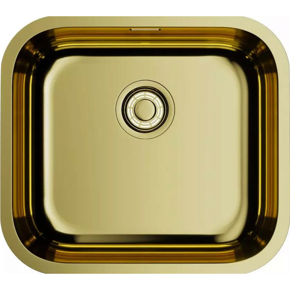 Кухонная мойка OMOIKIRI Omi 49-U/I-LG нерж.сталь/светлое золото